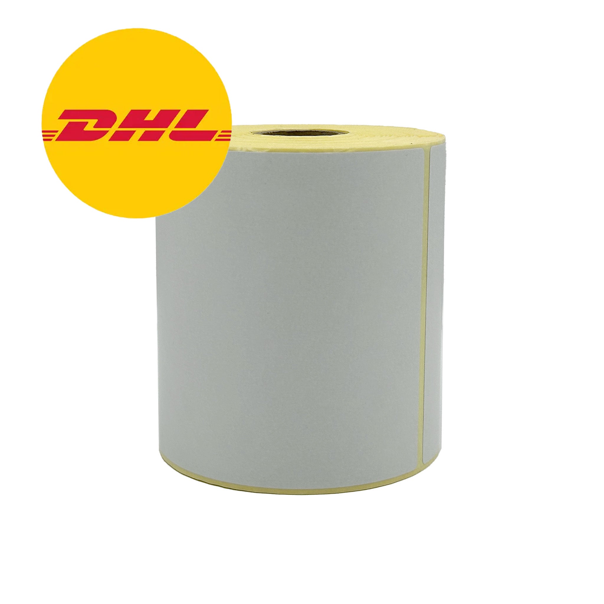 DHL 4" x 6" Zebra Compatible Shipping Labels. 102 x 152mm - 300 per roll